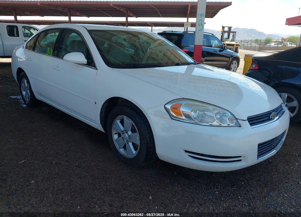 2008 CHEVROLET IMPALA LT VIN: 2G1WT58N689140353
