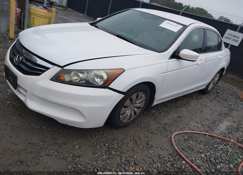 2011 HONDA ACCORD VIN: 1HGCP2F37BA004485
