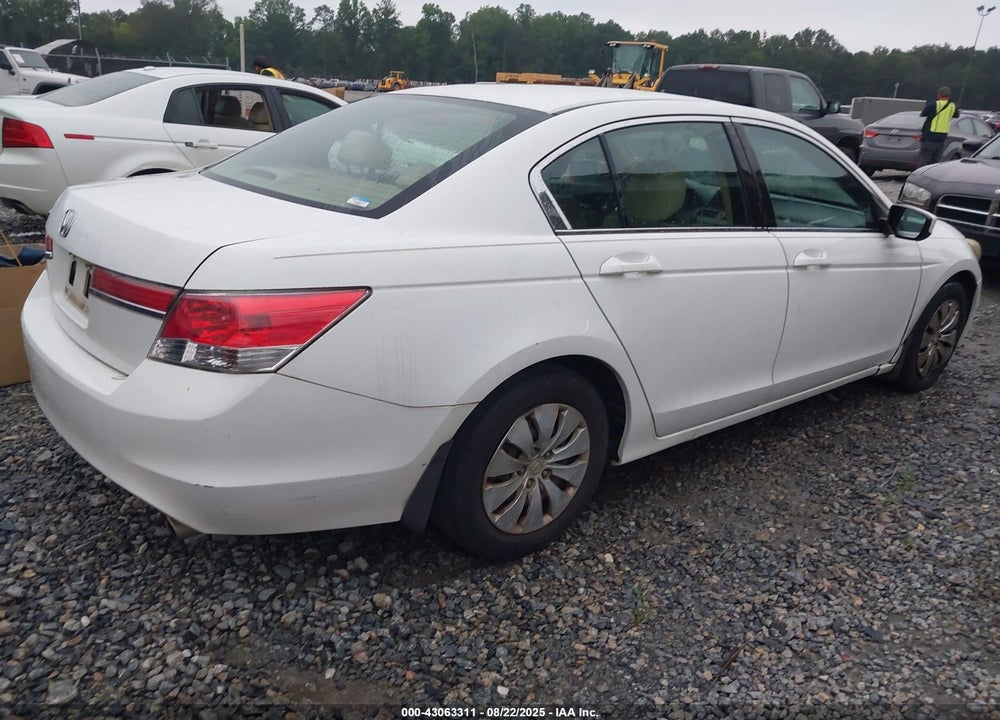 2011 HONDA ACCORD VIN: 1HGCP2F37BA004485