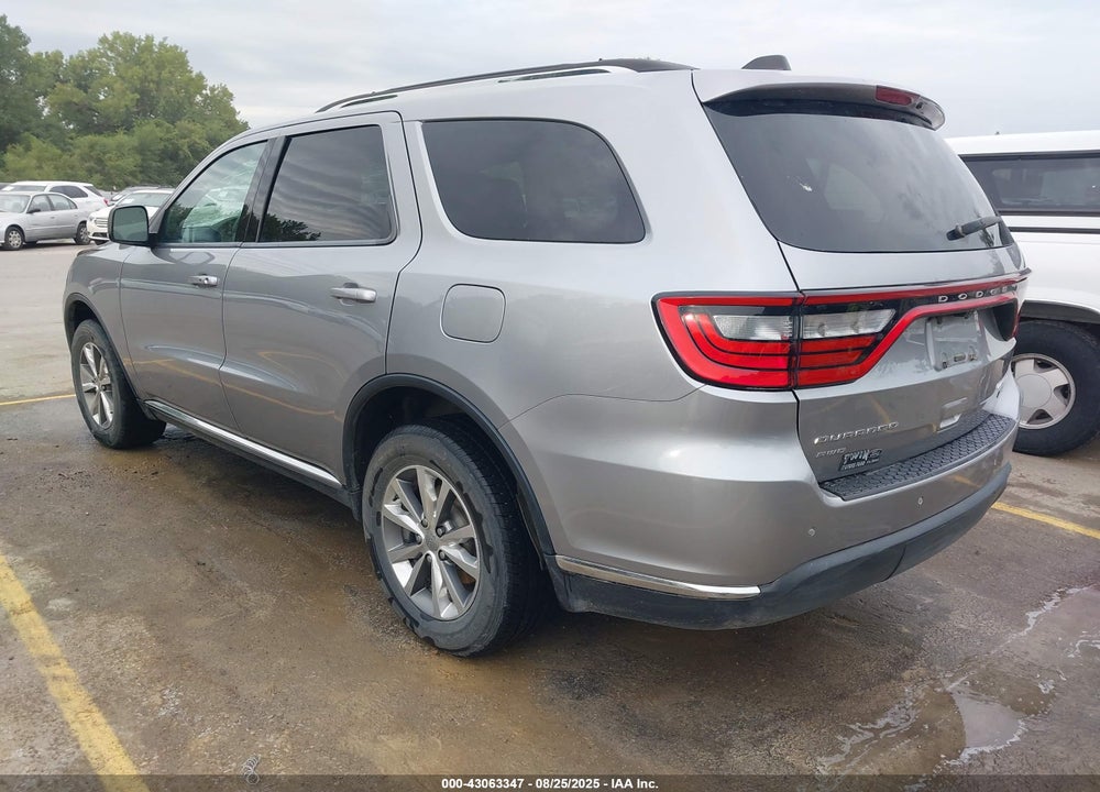 2015 DODGE DURANGO VIN: 1C4RDJDG0FC245123