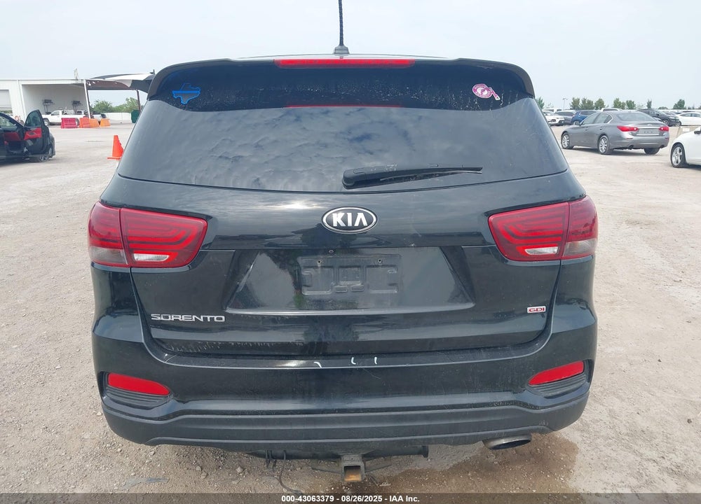 2019 KIA SORENTO 2.4L L VIN: 5XYPG4A33KG586233