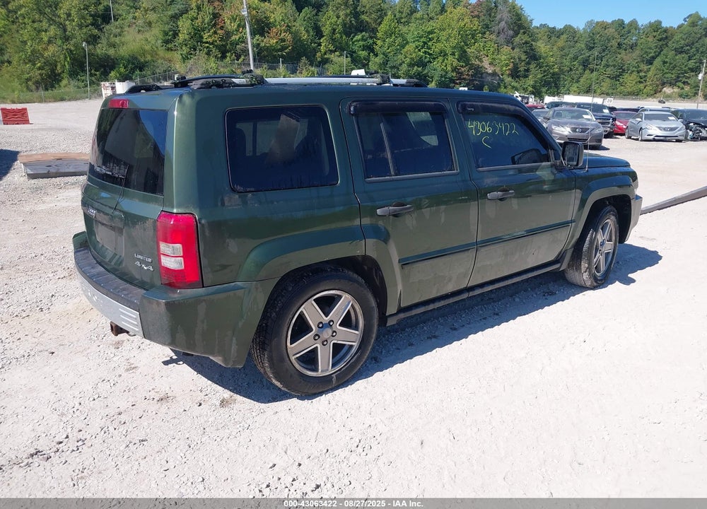 2007 JEEP PATRIOT LIMITED VIN: 1J8FF48W97D326089