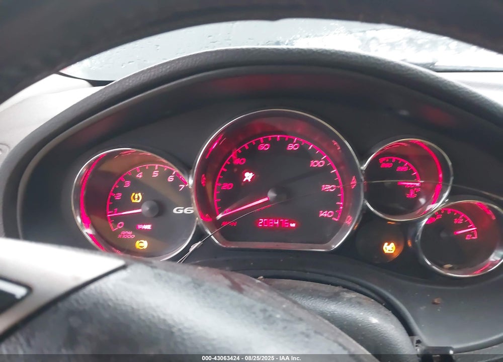 2008 PONTIAC G6 GT VIN: 1G2ZH57N284170531