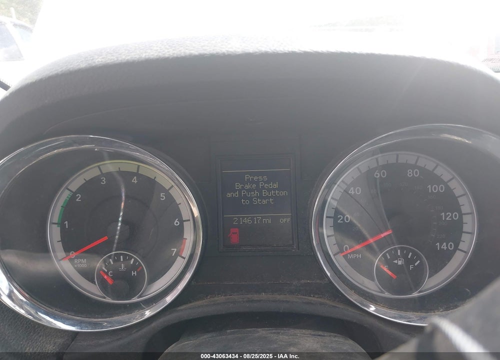 2013 DODGE DURANGO VIN: 1C4RDJDG9DC664388