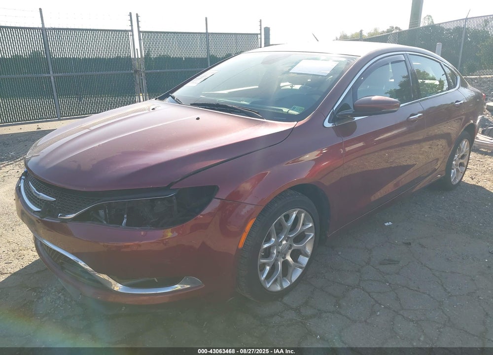 2015 CHRYSLER 200 C VIN: 1C3CCCEGXFN540144