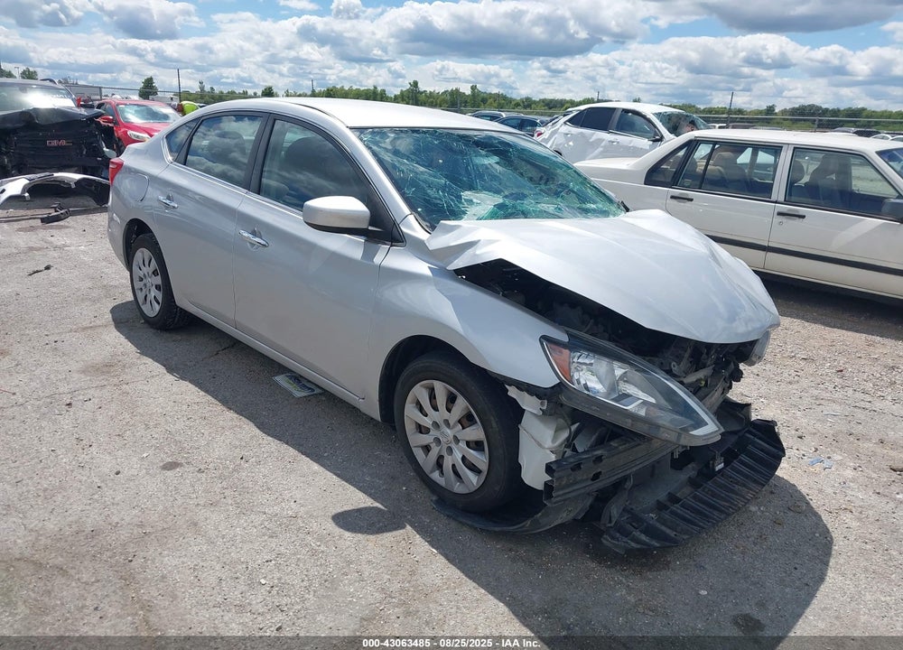 2019 NISSAN SENTRA S VIN: 3N1AB7APXKY226240
