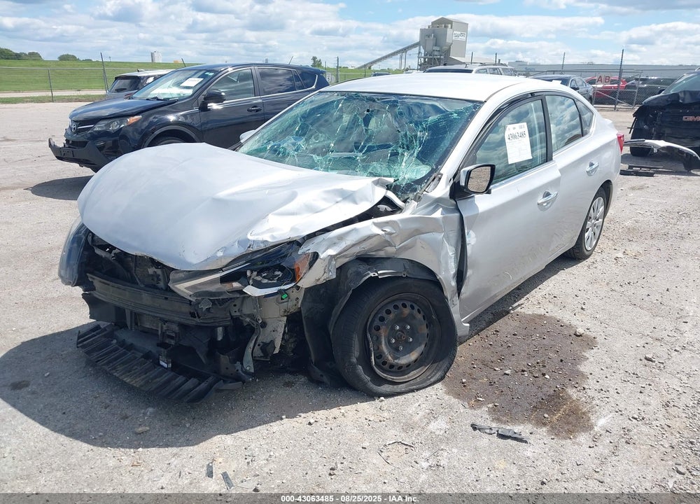 2019 NISSAN SENTRA S VIN: 3N1AB7APXKY226240