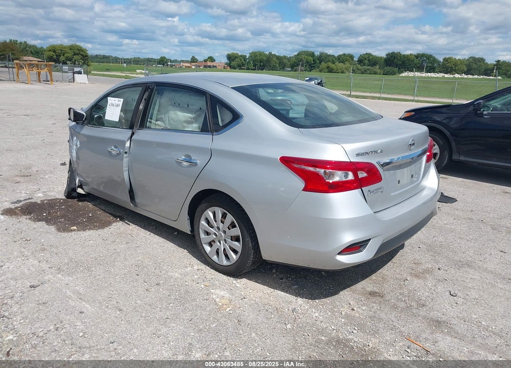 2019 NISSAN SENTRA S VIN: 3N1AB7APXKY226240
