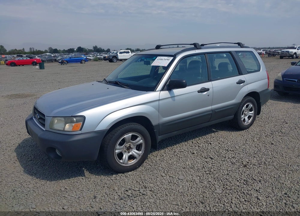 2005 SUBARU FORESTER 2.5X VIN: JF1SG63635H712783