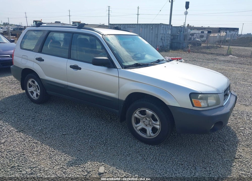 2005 SUBARU FORESTER 2.5X VIN: JF1SG63635H712783