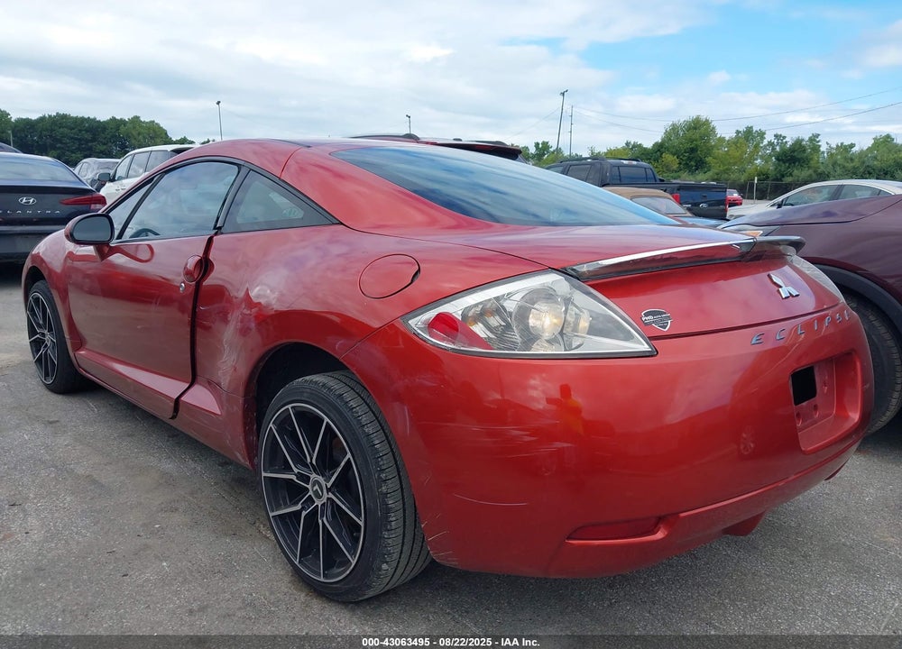 2008 MITSUBISHI ECLIPSE GS VIN: 4A3AK24F88E004091