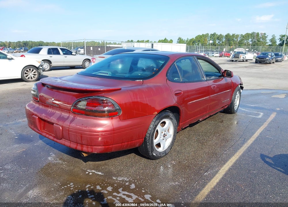 2002 PONTIAC GRAND PRIX SE VIN: 1G2WK52J42F251888