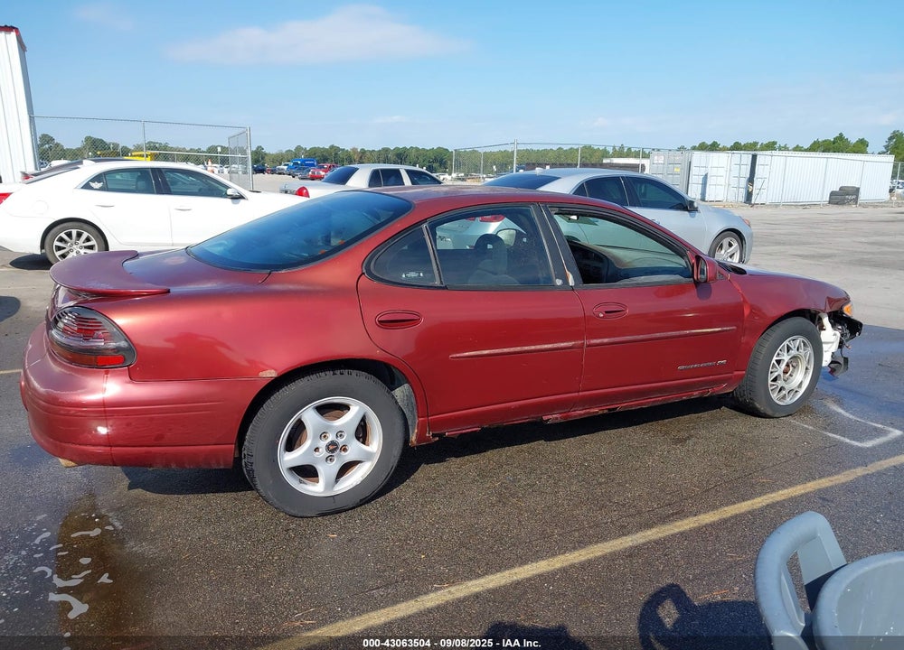 2002 PONTIAC GRAND PRIX SE VIN: 1G2WK52J42F251888
