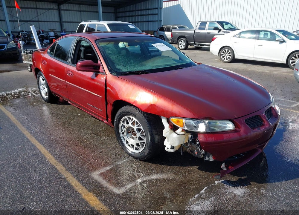 2002 PONTIAC GRAND PRIX SE VIN: 1G2WK52J42F251888