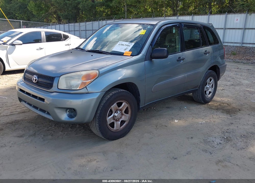 2005 TOYOTA RAV4 VIN: JTEGD20V650084628