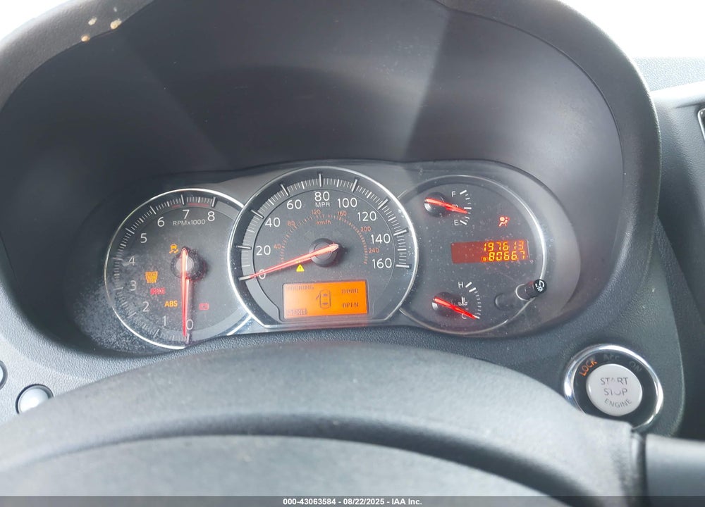 2011 NISSAN MAXIMA VIN: 1N4AA5APXBC859825