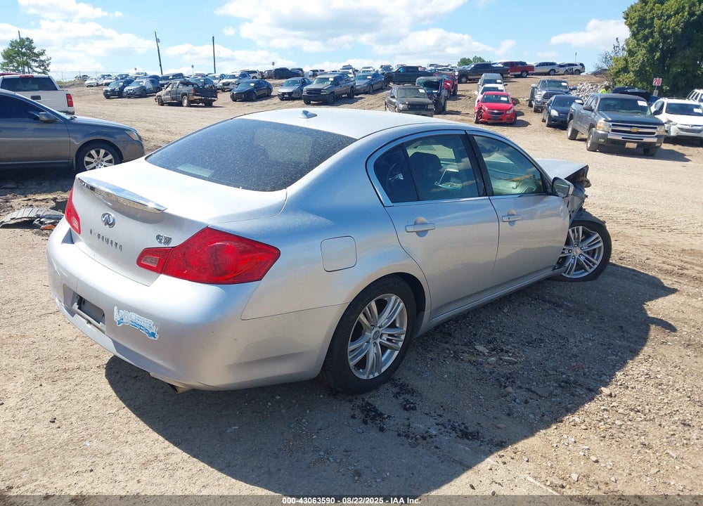 2010 INFINITI G37 VIN: JN1CV6AP4AM404302