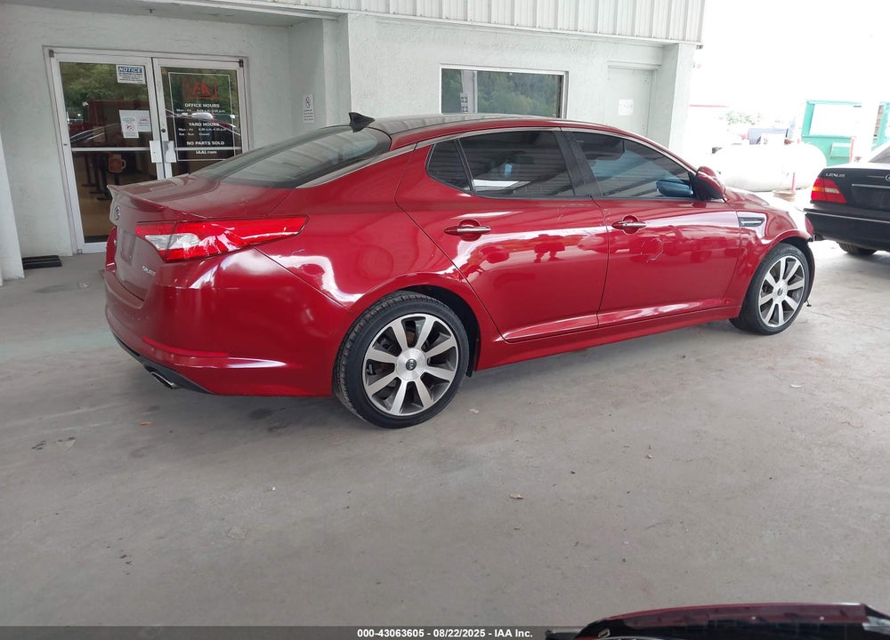 2012 KIA OPTIMA VIN: 5XXGR4A65CG084088