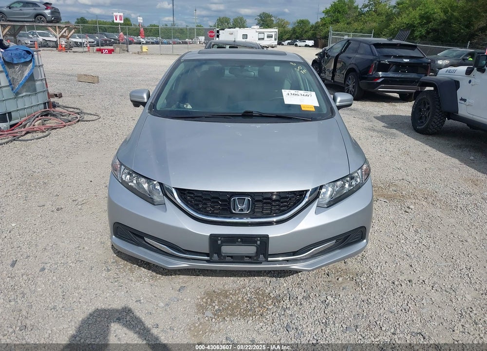 2014 HONDA CIVIC VIN: 19XFB2F89EE038113
