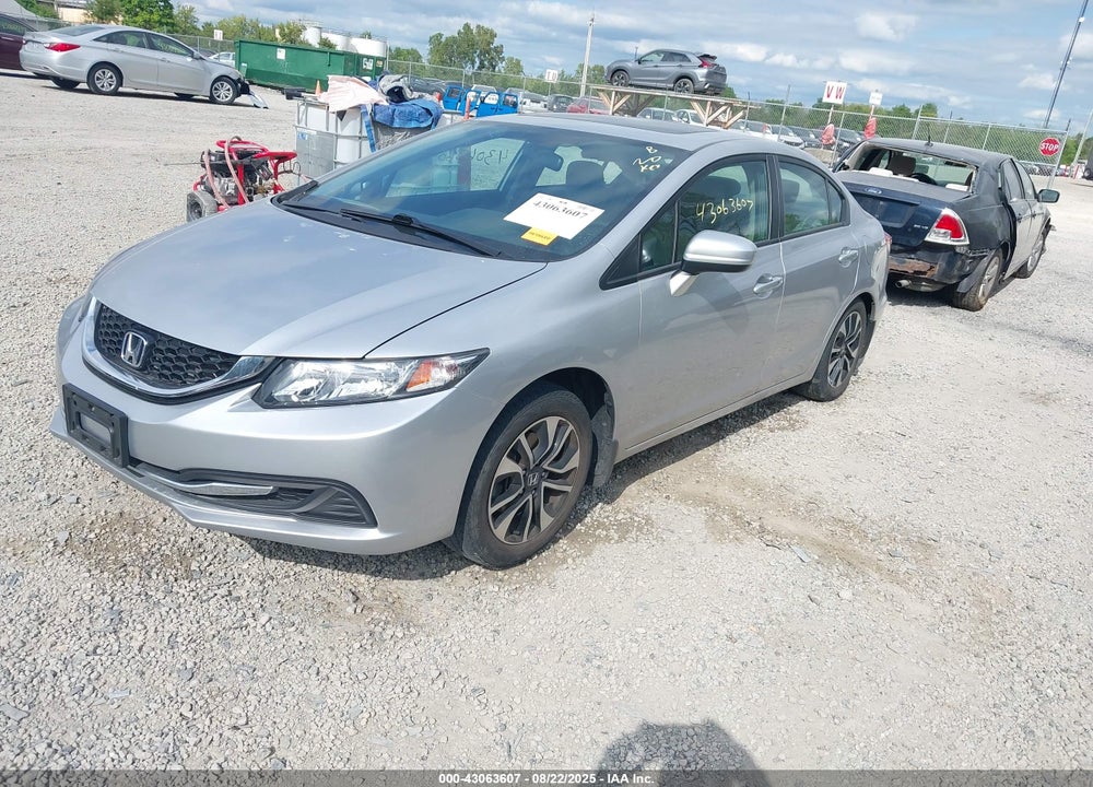 2014 HONDA CIVIC VIN: 19XFB2F89EE038113