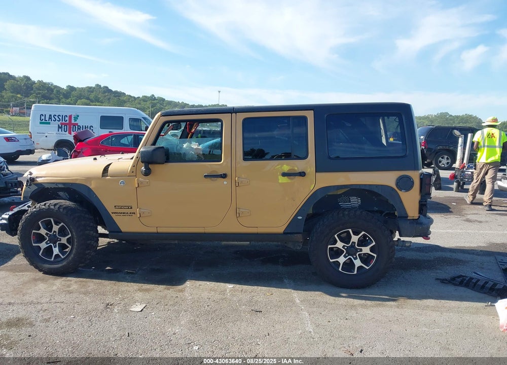 2014 JEEP WRANGLER UNLIMITED VIN: 1C4BJWDG0EL236492