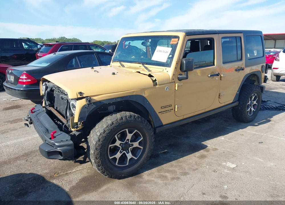 2014 JEEP WRANGLER UNLIMITED VIN: 1C4BJWDG0EL236492