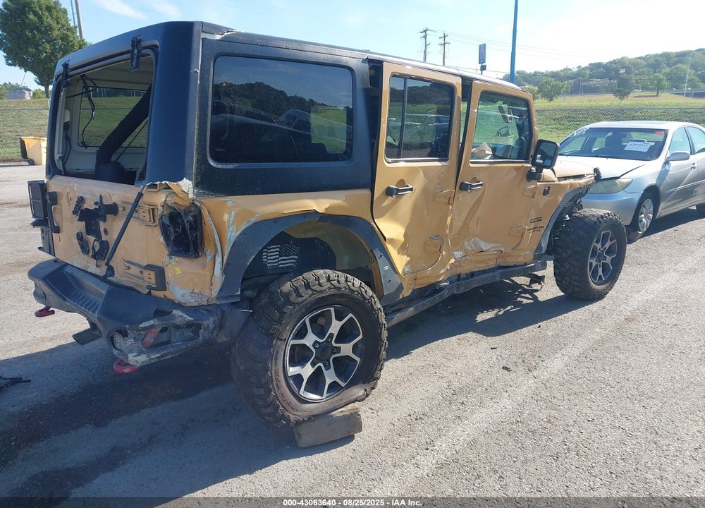2014 JEEP WRANGLER UNLIMITED VIN: 1C4BJWDG0EL236492