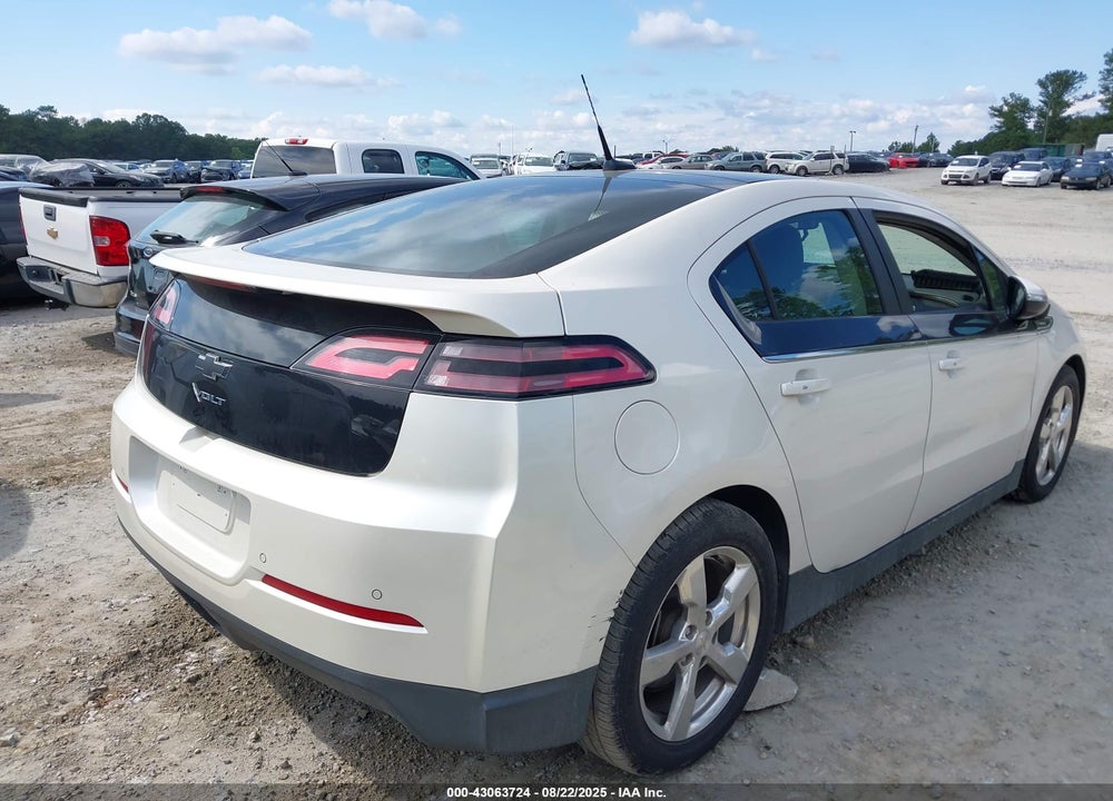 2012 CHEVROLET VOLT VIN: 1G1RD6E41CU101452