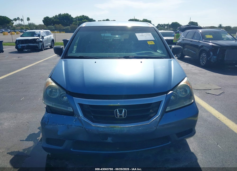 2010 HONDA ODYSSEY LX VIN: 5FNRL3H20AB098004