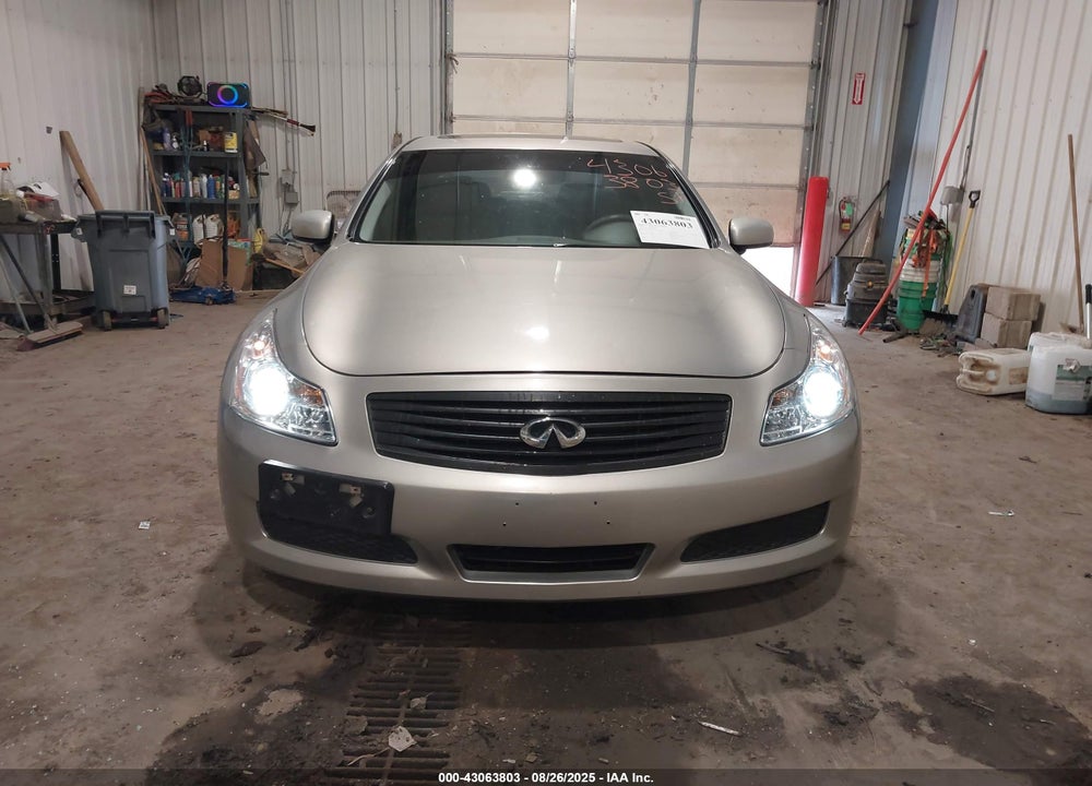 2008 INFINITI G35 JOURNEY VIN: JNKBV61E18M205921