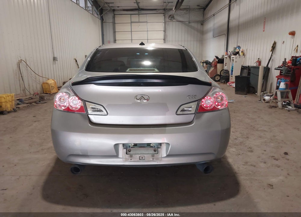 2008 INFINITI G35 JOURNEY VIN: JNKBV61E18M205921