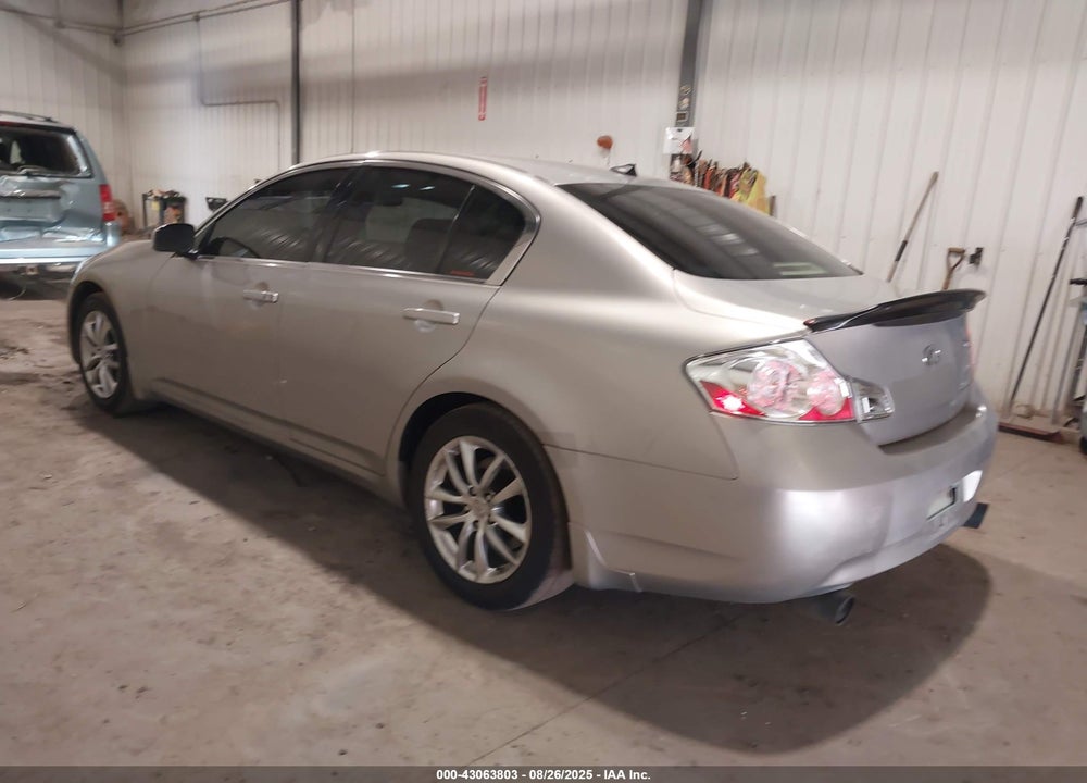 2008 INFINITI G35 JOURNEY VIN: JNKBV61E18M205921