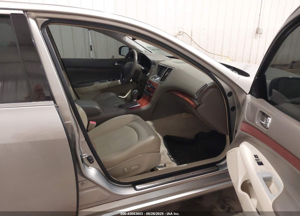 2008 INFINITI G35 JOURNEY VIN: JNKBV61E18M205921