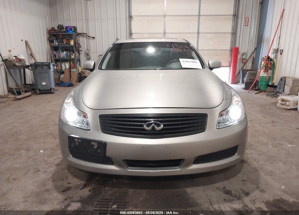 2008 INFINITI G35 JOURNEY VIN: JNKBV61E18M205921