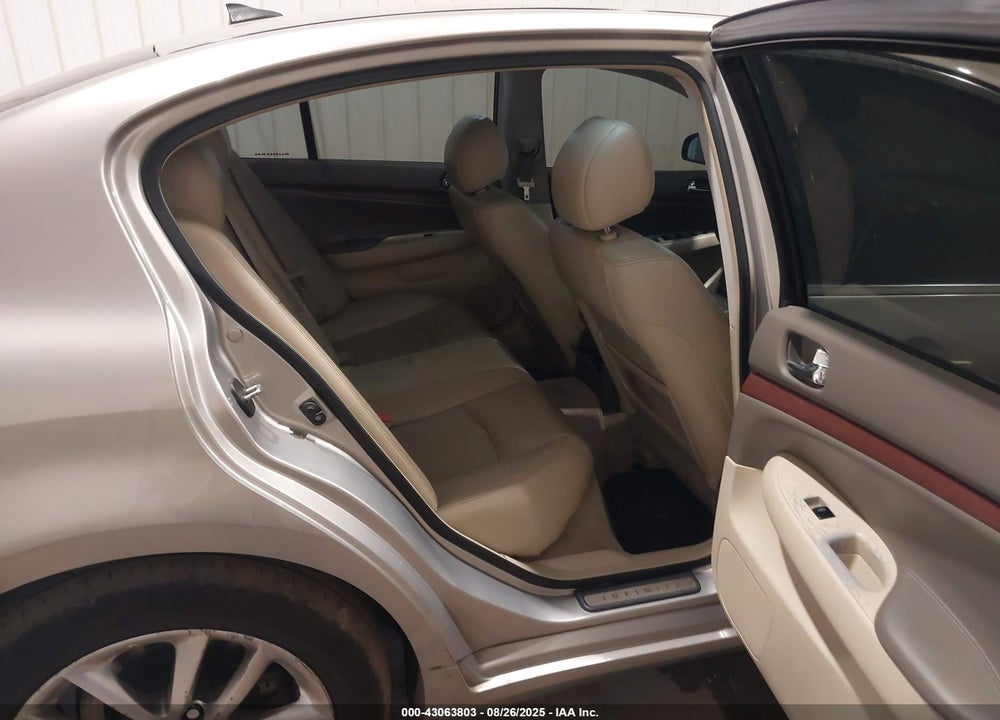 2008 INFINITI G35 JOURNEY VIN: JNKBV61E18M205921