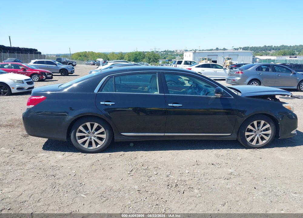 2011 TOYOTA AVALON VIN: 4T1BK3DB8BU439521