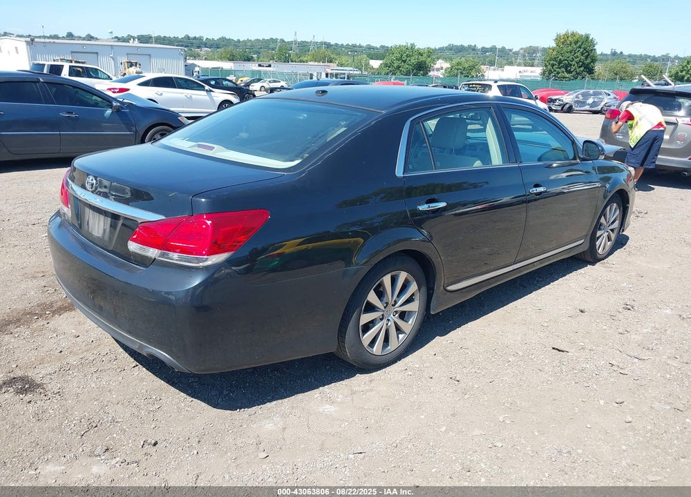 2011 TOYOTA AVALON VIN: 4T1BK3DB8BU439521