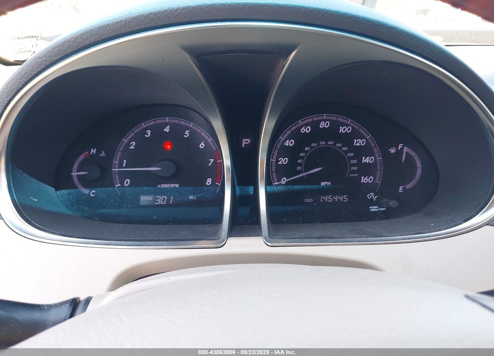 2011 TOYOTA AVALON VIN: 4T1BK3DB8BU439521