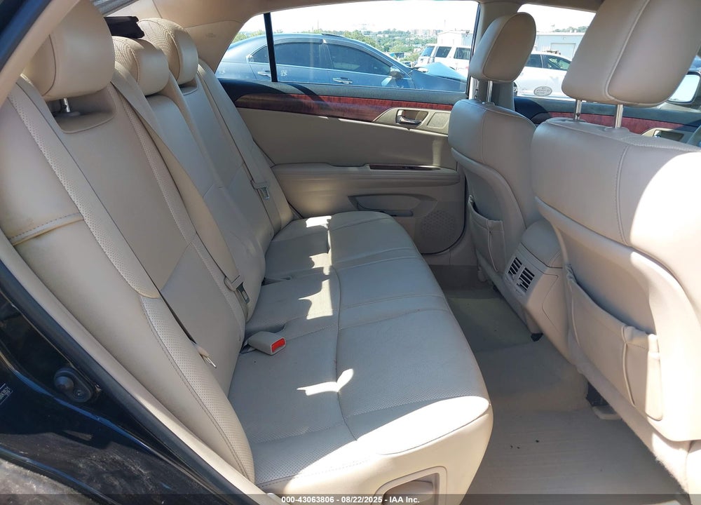2011 TOYOTA AVALON VIN: 4T1BK3DB8BU439521