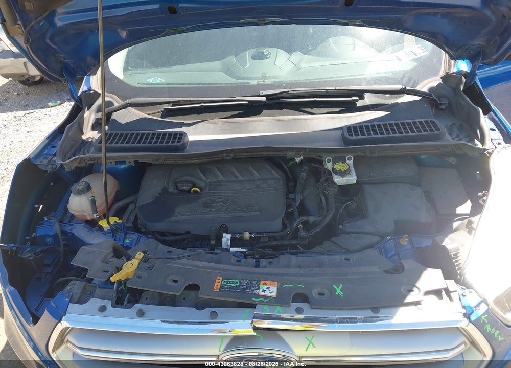 2017 FORD ESCAPE VIN: 1FMCU0GDXHUB72417