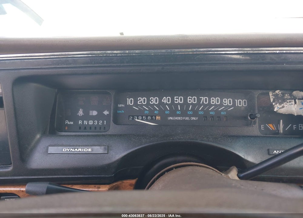 1995 BUICK LESABRE CUSTOM VIN: 1G4HP52L8SH456198