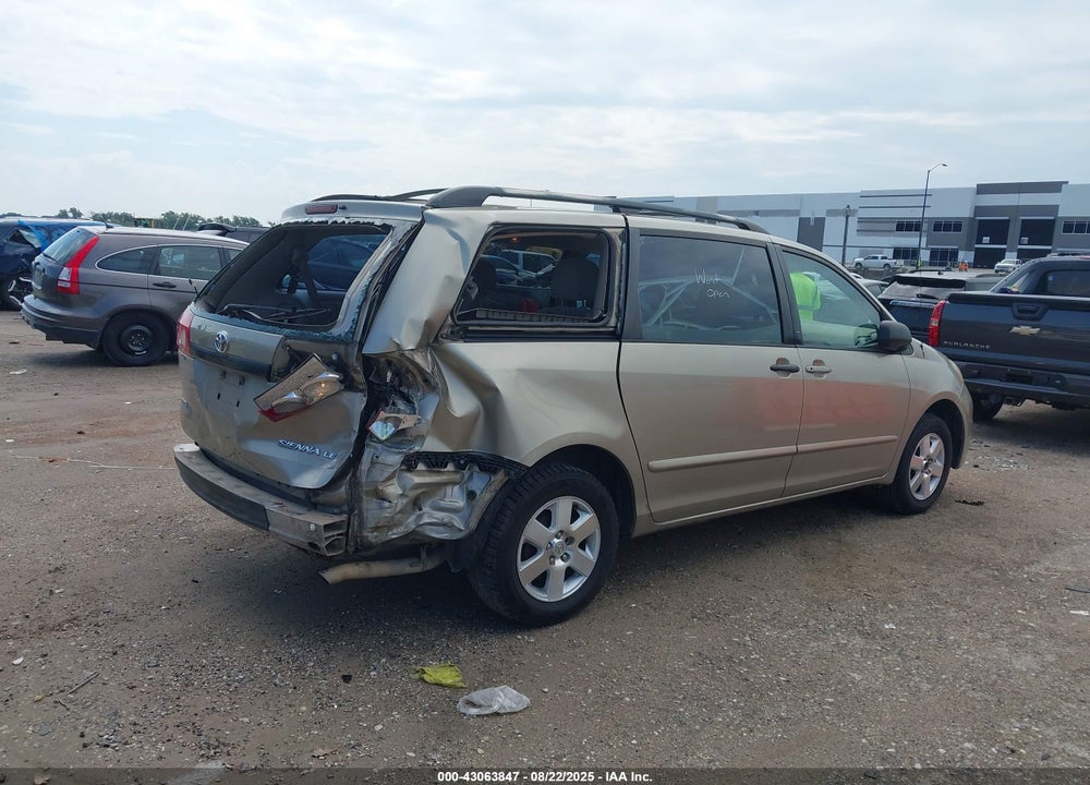 2006 TOYOTA SIENNA CE VIN: 5TDZA23C16S407272
