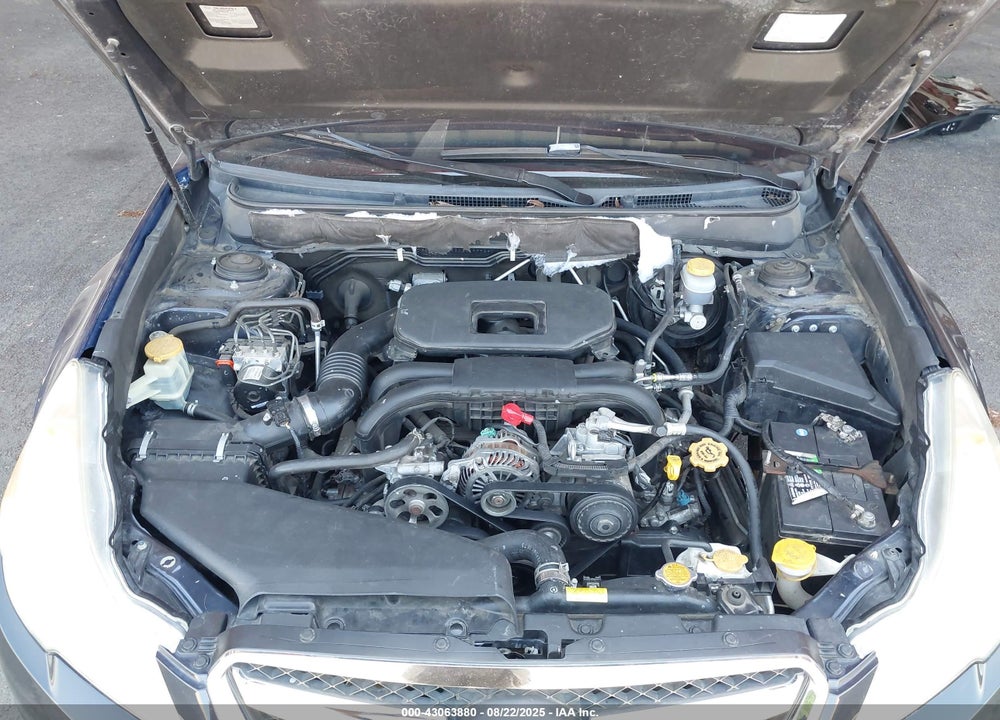 2012 SUBARU LEGACY VIN: 4S3BMBK63C3019994