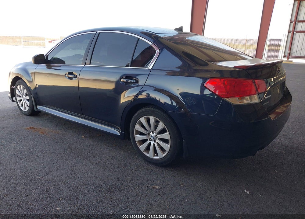 2012 SUBARU LEGACY VIN: 4S3BMBK63C3019994
