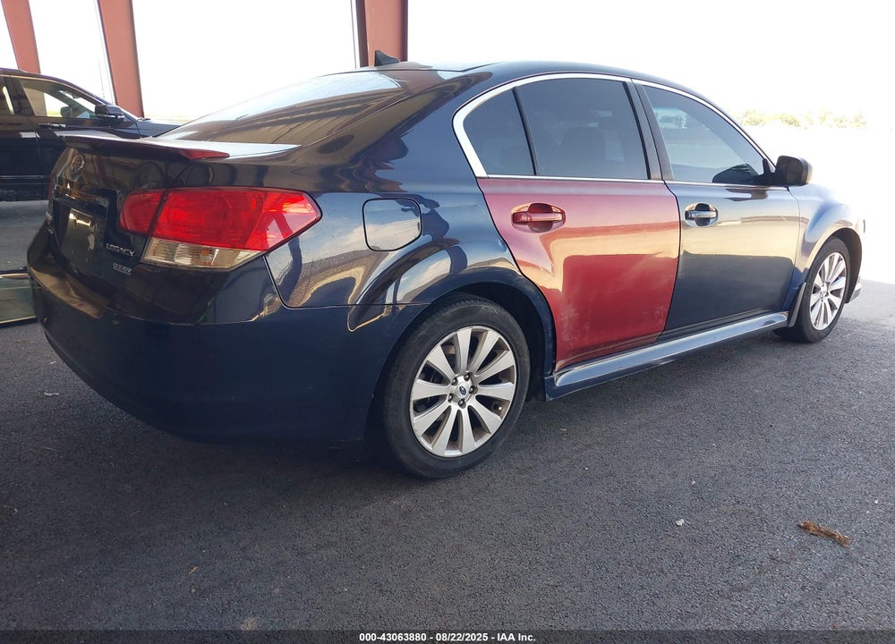 2012 SUBARU LEGACY VIN: 4S3BMBK63C3019994