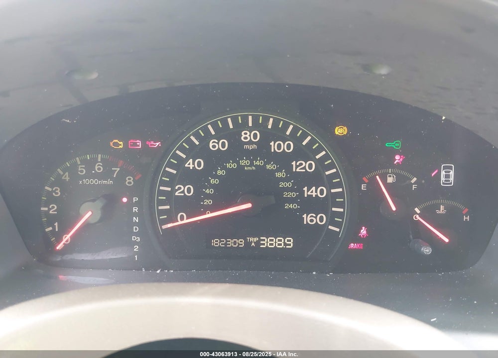 2003 HONDA ACCORD 2.4 EX VIN: 1HGCM56633A112124