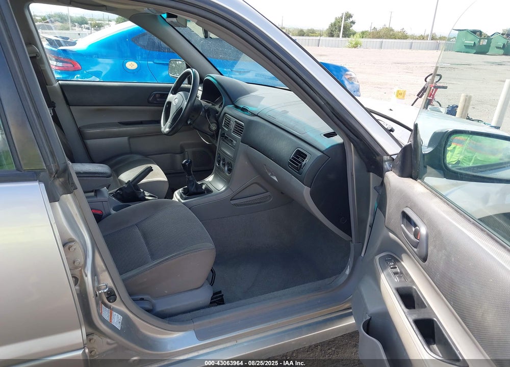 2007 SUBARU FORESTER 2.5X VIN: JF1SG63647G711733
