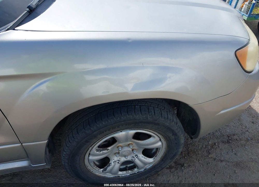 2007 SUBARU FORESTER 2.5X VIN: JF1SG63647G711733