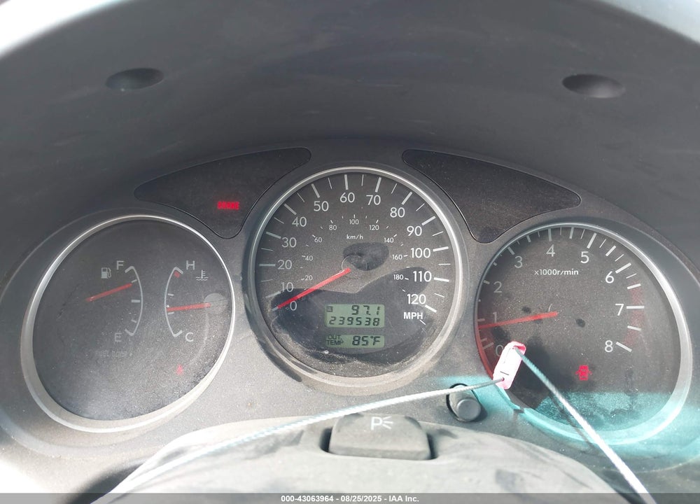 2007 SUBARU FORESTER 2.5X VIN: JF1SG63647G711733