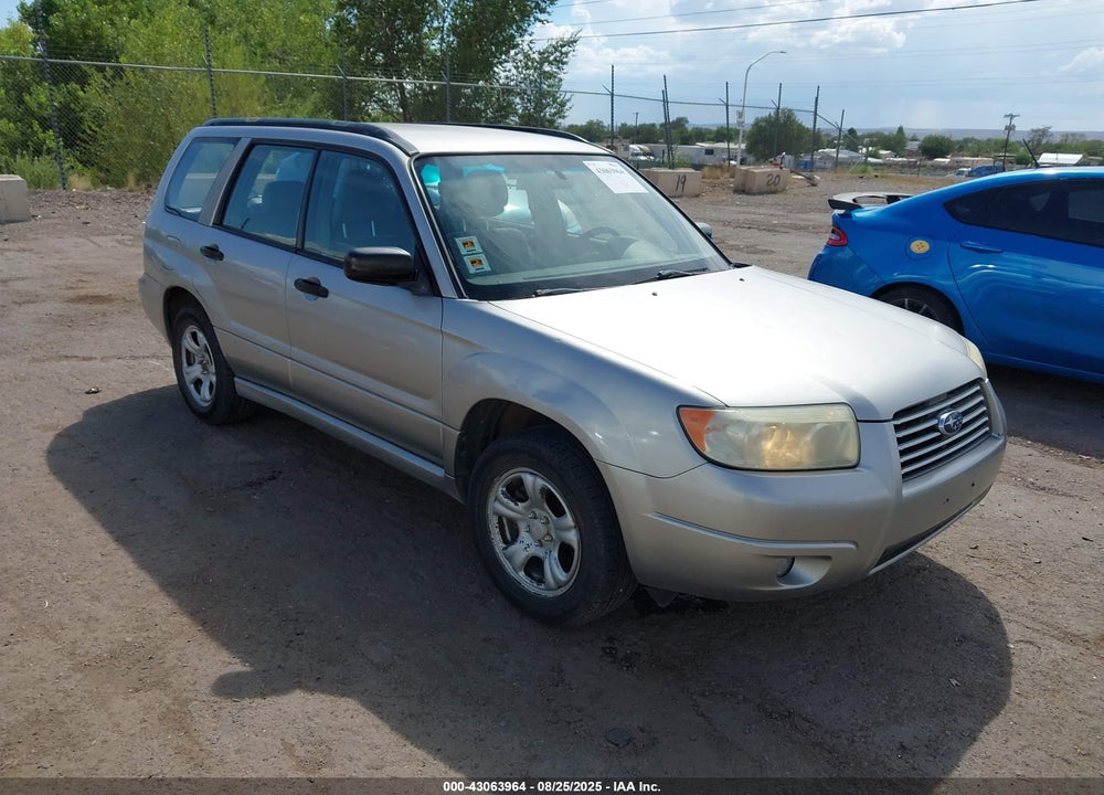 2007 SUBARU FORESTER 2.5X VIN: JF1SG63647G711733